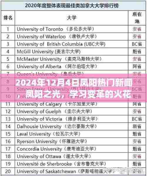 凤阳之光，学习变革的火花在闪耀