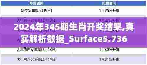 2024年345期生肖开奖结果,真实解析数据_Surface5.736