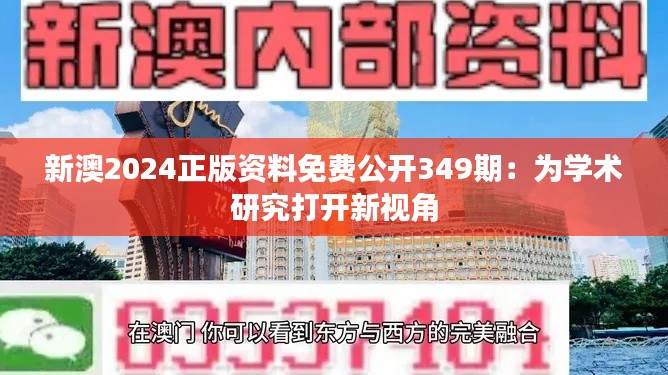 新澳2024正版资料免费公开349期：为学术研究打开新视角