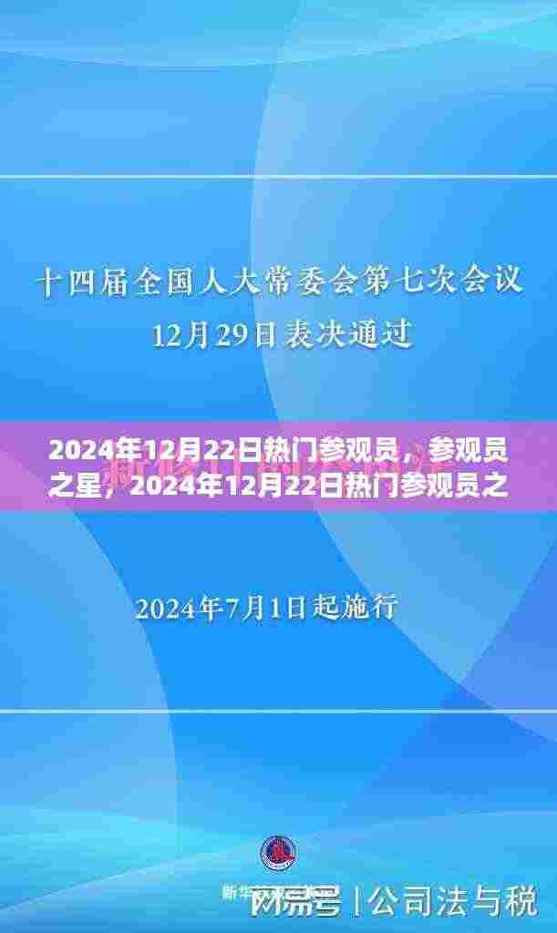 辉煌印记，2024年12月22日热门参观员之旅，参观员之星闪耀之旅