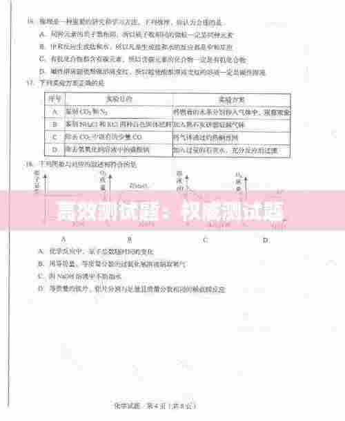 高效测试题：权威测试题 