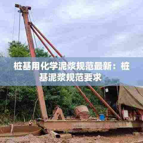 桩基用化学泥浆规范最新:桩基泥浆规范要求