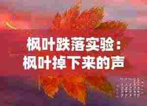 枫叶跌落实验：枫叶掉下来的声音是什么样的 