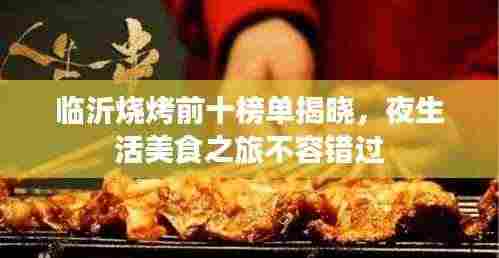 临沂烧烤前十榜单揭晓,夜生活美食之旅不容错过